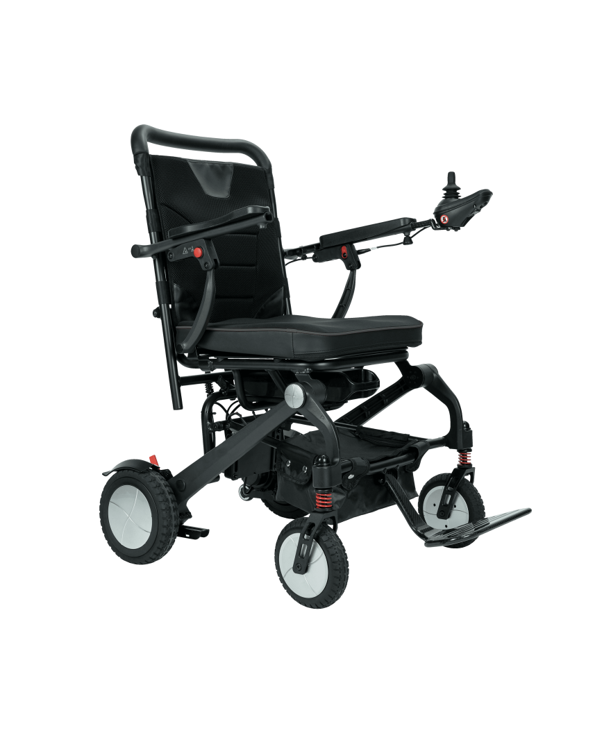 Silla de ruedas eléctrica plegable - Ref: JAZZY CARBON | Exclusivas Iglesias