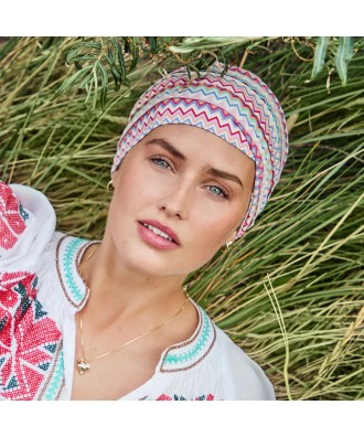 Turbante HocYoga Zigzag Vibes | Exclusivas Iglesias