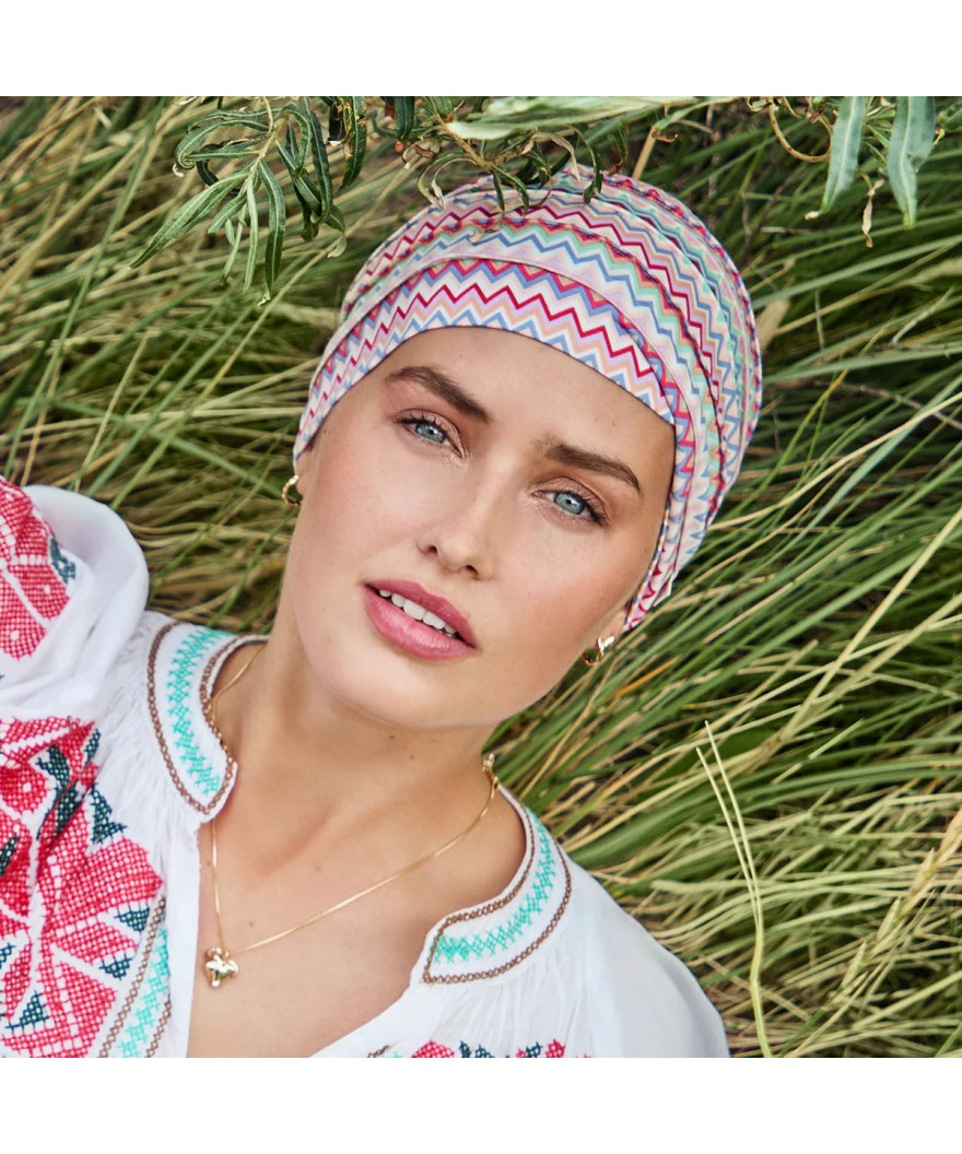 Turbante HocYoga Zigzag Vibes | Exclusivas Iglesias