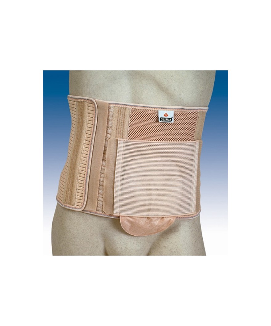 Faixa abdominal para ostomizados com orificio -Ref: COL-165/COL