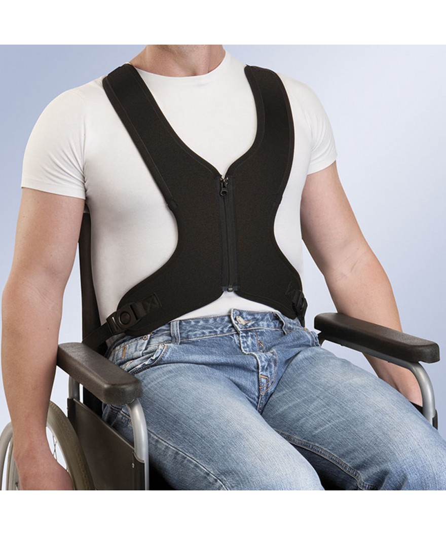 Cinturón completo para silla ruedas (tronco-pelvis)