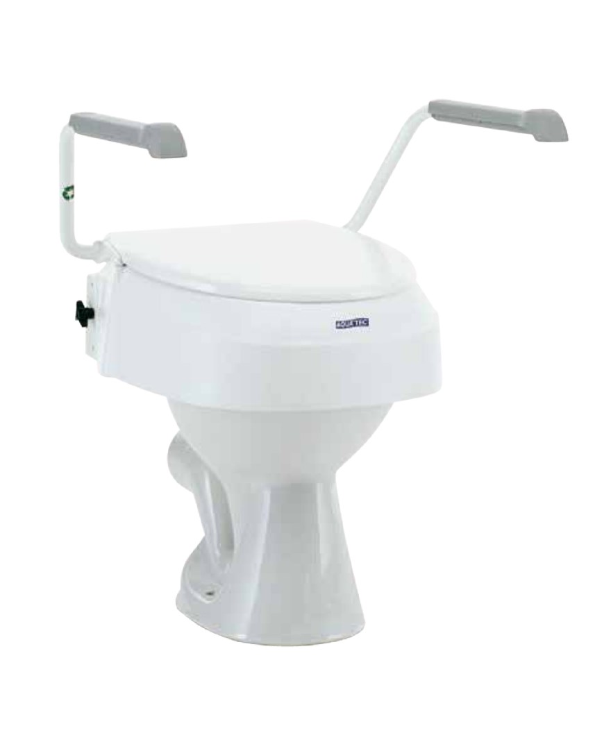 Elevador de WC regulable en altura con brazos | Exclusivas Iglesias Elevador de WC regulable en altura con brazos | Exclusivas Iglesias