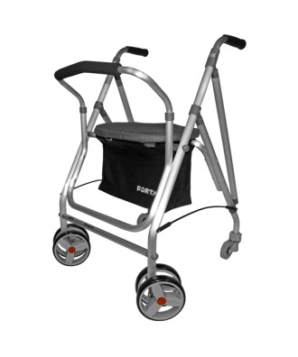 Andador rollator plegable Kanguro color gris