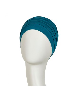 Turbante Bambú azul | Exclusivas Iglesias