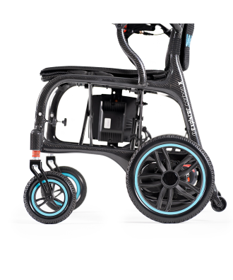 Cadeira de rodas elétrica dobrável - Ref: EXPLORER CARBON X | Exclusivas Iglesias