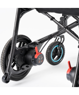 Cadeira de rodas elétrica dobrável - Ref: EXPLORER CARBON X | Exclusivas Iglesias