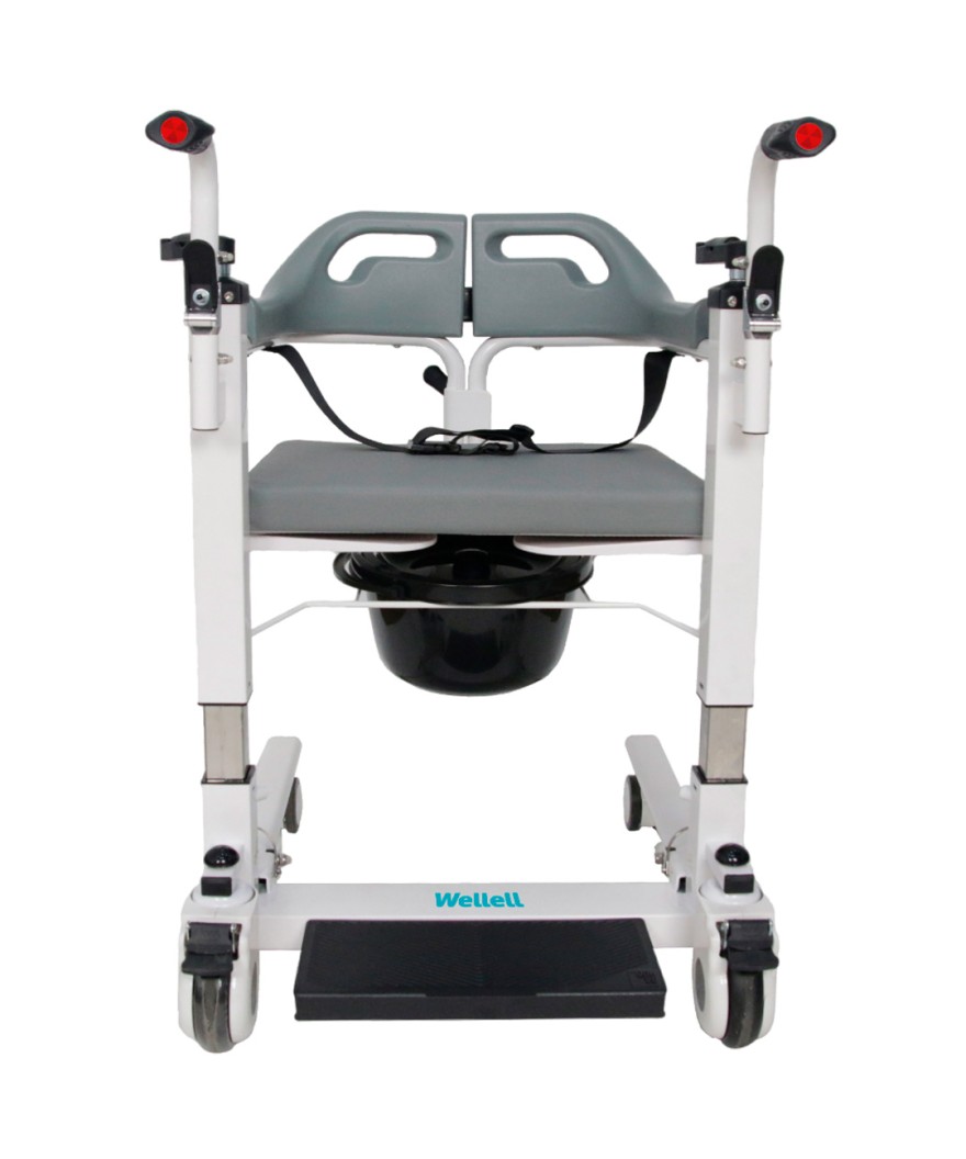Silla de transferencia Easy Move Waterproof - frente | Wellell | Exclusivas Iglesias