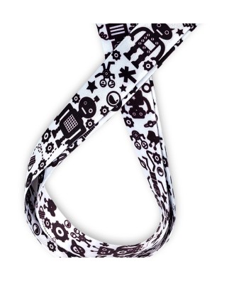 Lanyard multifunción - Ref: Robots | Exclusivas Iglesias