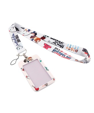 Lanyard con identificador - Ref: Grey