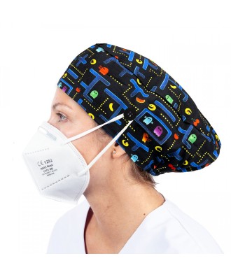 Gorro de quirófano con botones - Ref: Comecocos