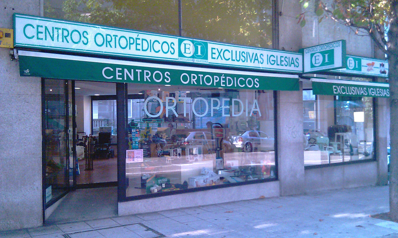 Centro ortopédico Exclusivas Iglesias c/ Pizarro Vigo